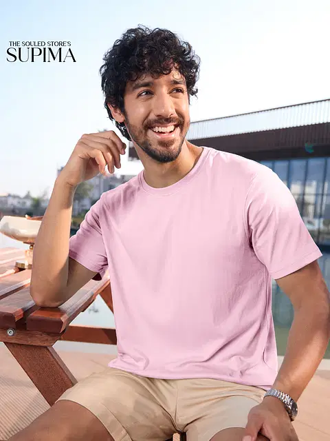 GENZ Combed Cotton T-Shirt – Soft, Breathable & Durable Everyday Essential